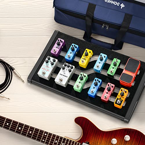 Donner DB-S200 Guitar Pedal Board, Large, Power Supply Mount, Backpack - image 7