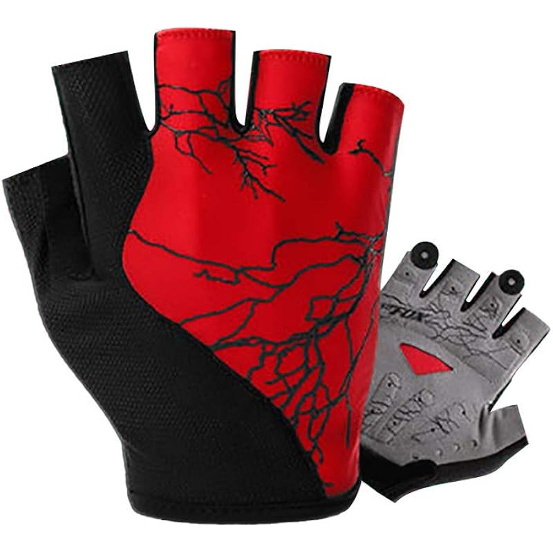 ファッション Unisex S M サイクルグローブ 指切り 手袋 夏 専用 手袋 速乾性 自転車 衝撃吸収 耐磨耗性 通気性 滑り止め Vtbrkpkcnc Abcd Technology Com