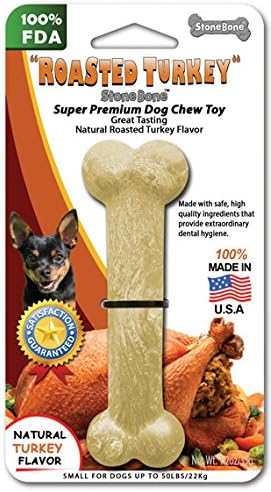"Roasted Turkey Super Premium Dog Chew Toy, Small