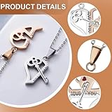 Zoom IMG-1 2 pezzi collana con ciondolo