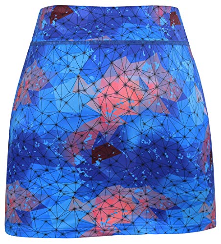 Image of BLEVONH Women Tennis Skirts Inner Shorts Elastic Sports Golf Skorts with Pockets