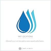 Vista 6 de Brian Patrick Flynn para Crystorama Glacier 3 - Poste grande para exteriores color negro claro