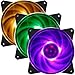 Cooler Master MasterFan Pro 140 Air Flow RGB- 140mm High Air Flow RGB Case Fan, 3 In 1 with RGB LED Controller, Computer Cases CPU Coolers and Radiators (MFY-F4DC-083PC-R1)