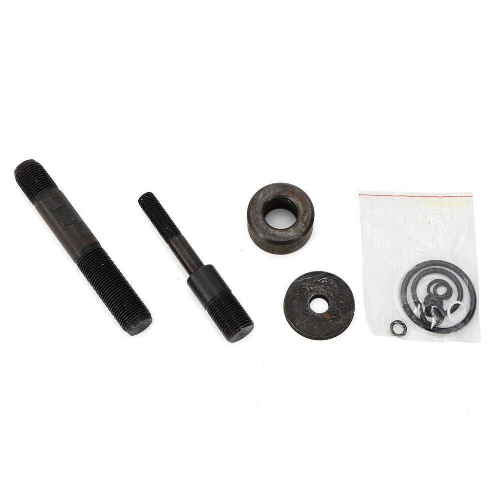 Poinçonneur hydraulique pour tôle avec 6 tailles de perforation (Ø 22 mm, 27,5 mm, 34 mm, 43 mm, 49 mm, 60.8 mm) en Métal Jaune