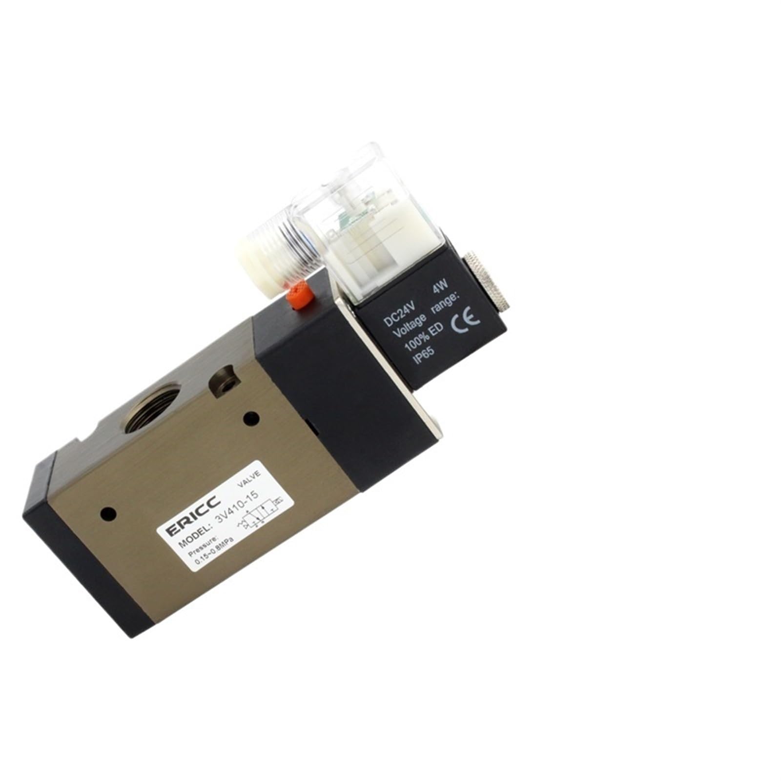 Électrovanne 3V410-15 pour automatisation industrielle circuit air AC110V NC