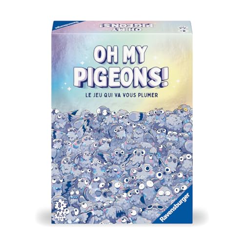Jeu d'Ambiance Ravensburger Oh My Pigeons – Jeu Drôle pour 2 à 5 Joueurs dès 8 Ans - vue 8