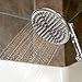 SHOWERME Rainfall Shower Head – High-Pressure Luxury with Water Saver - 9-Inch Extra-Large Head - Easy, Tool-Free Installation - Chrome Finish