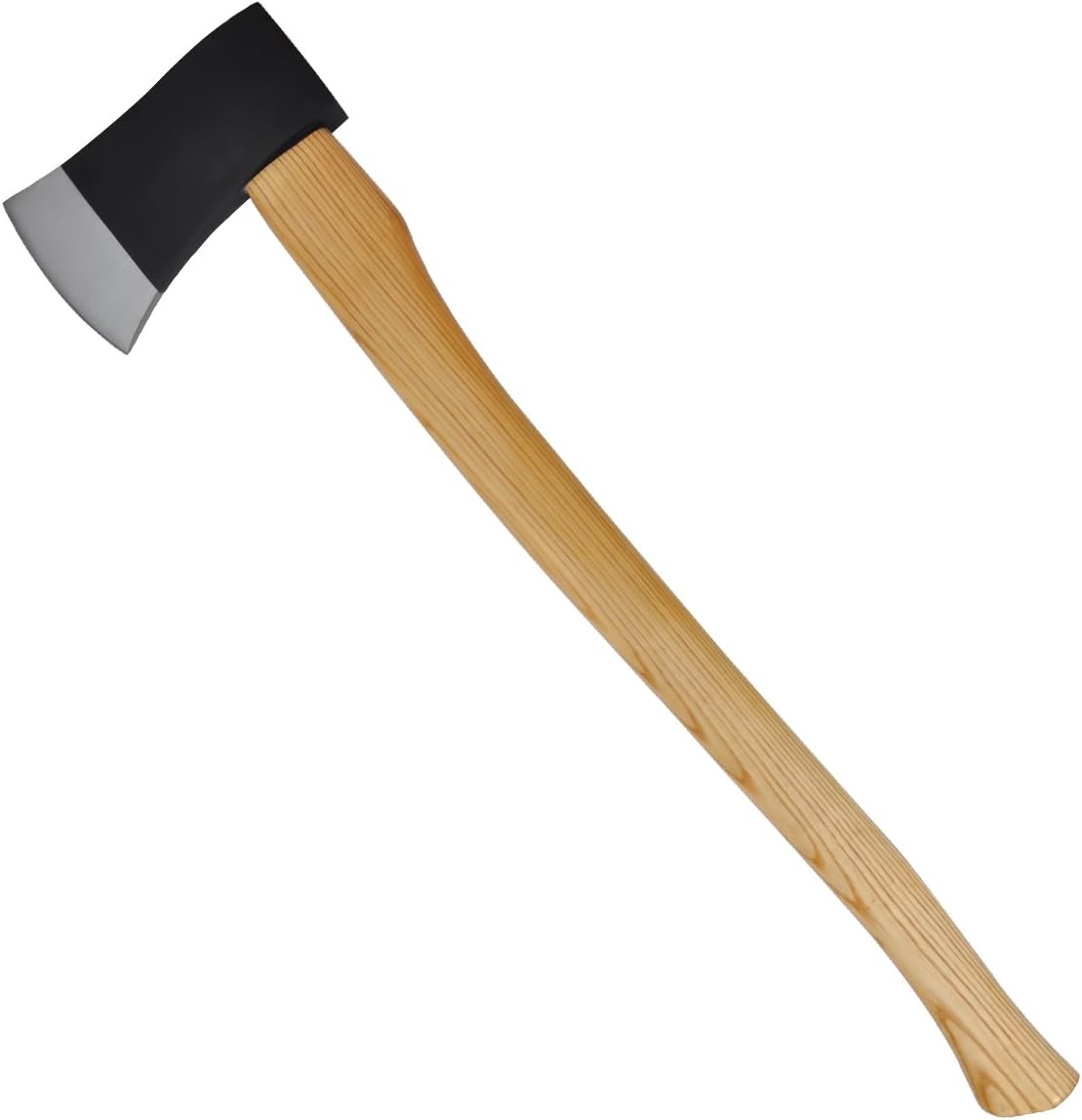 35-Inch. Felling Axe Shape Forge Steel Splitting Axe with Wooden Handle Fire Axe (Logging Axe) Chopping Wood Axe