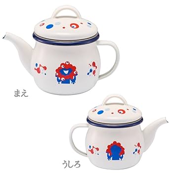 ホットキャビ　美品✨ Amazon｜EXPO 2025 ミャクミャク ホーローオイルポット「水玉