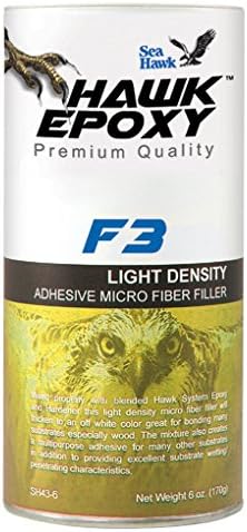 Seahawk Light Density Micro Fiber Filler, F3, 20 oz - Hawk Epoxy