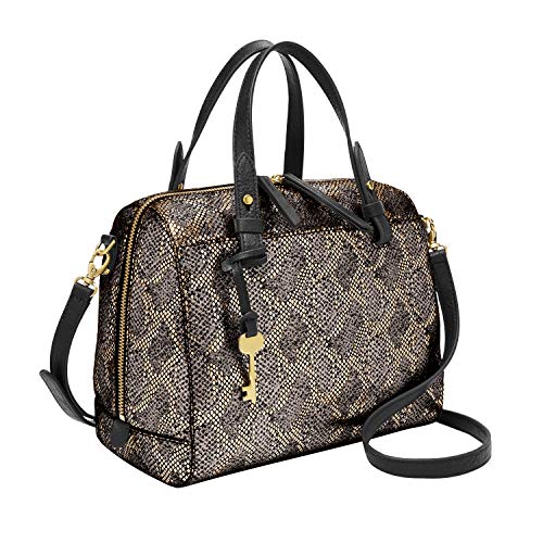 Fossil Satchel, Silver