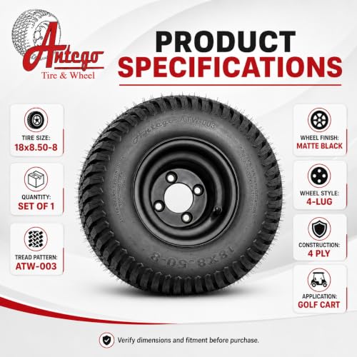 Antego Tire & Wheel ATW-003 Tires & Wheel