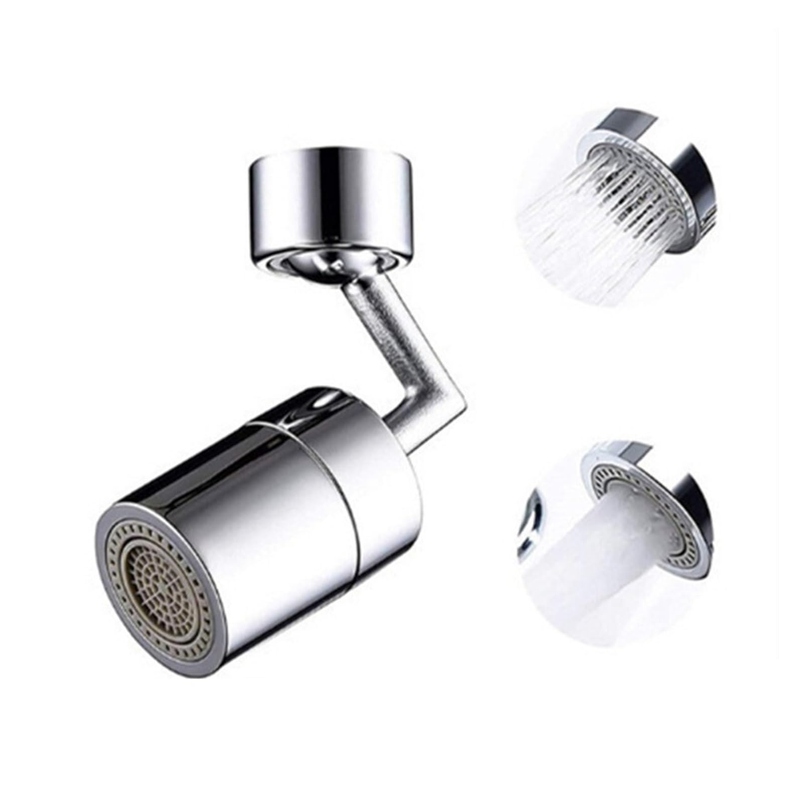 720°Universal Kitchen Faucet Anti-Splash Aerator Bathroom Tap Rotatable Sprayer for Kitchen Faucet(Double Single Mode)