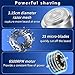 Mini Electric Shaver,Electric Shaves for Men,Alloy Body,25 Small Blades,6500RPM Motor,Type-C Charging use for 45 Days,IPX7 Waterproof,Travel Shaver,uitable for Home,Car,Trave
