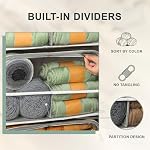 Hanging Yarn Storage Organizer, Knitter-Designed Over-the-Door Yarn Storage with Clear Window, Fully Enclosed, Breathable Fabric