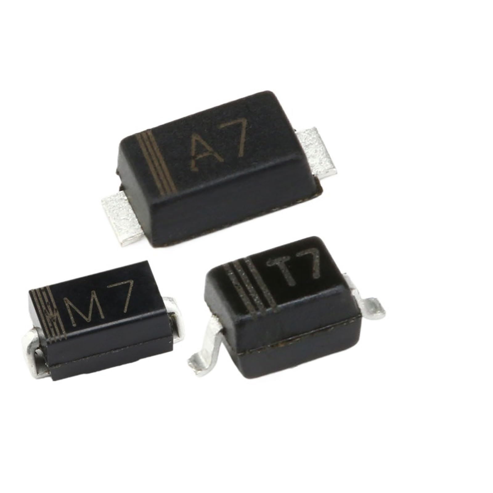 Diode rectificatrice 1N4007F M7F SMAF boîtier CMS 1A 1000V