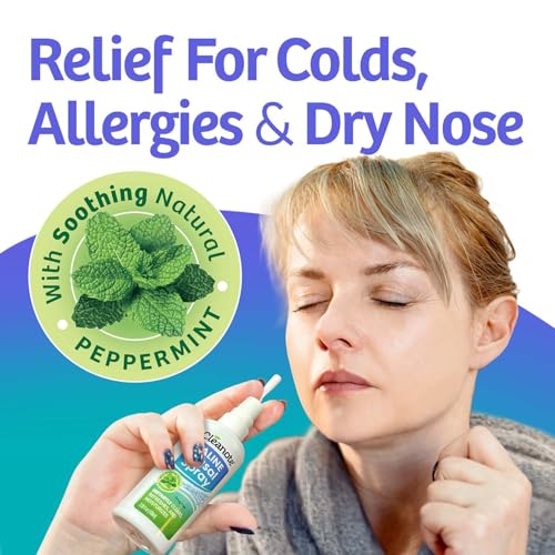 Cleanote Saline Nasal Spray with Natural Mint. Daily Use/Congestion, 100 mL - Image 4