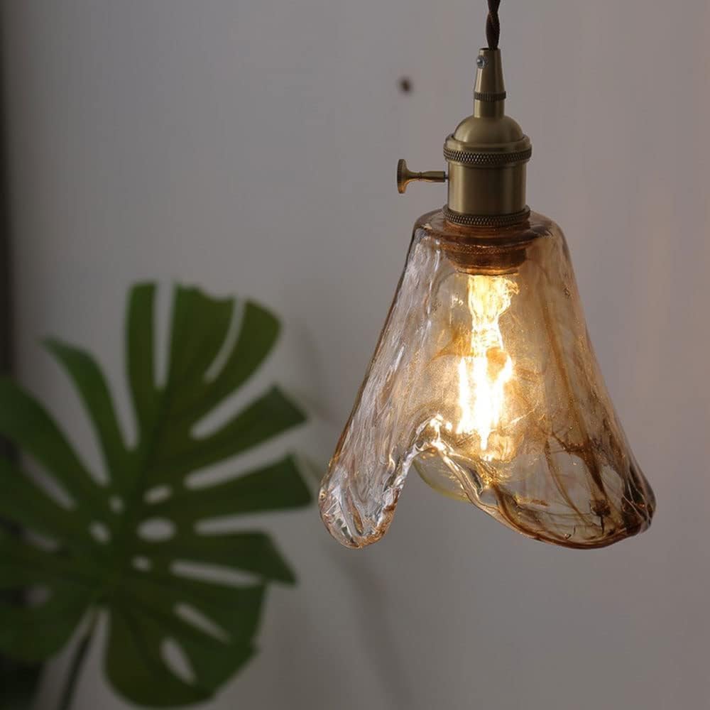 Lampes suspendues lustres rétro restaurant et plafonniers industriels cuivre 3000K