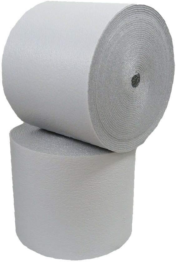 NASATEK Foam Core Reflective Insulation Garage Door White Foil 24In x 16ft Roll