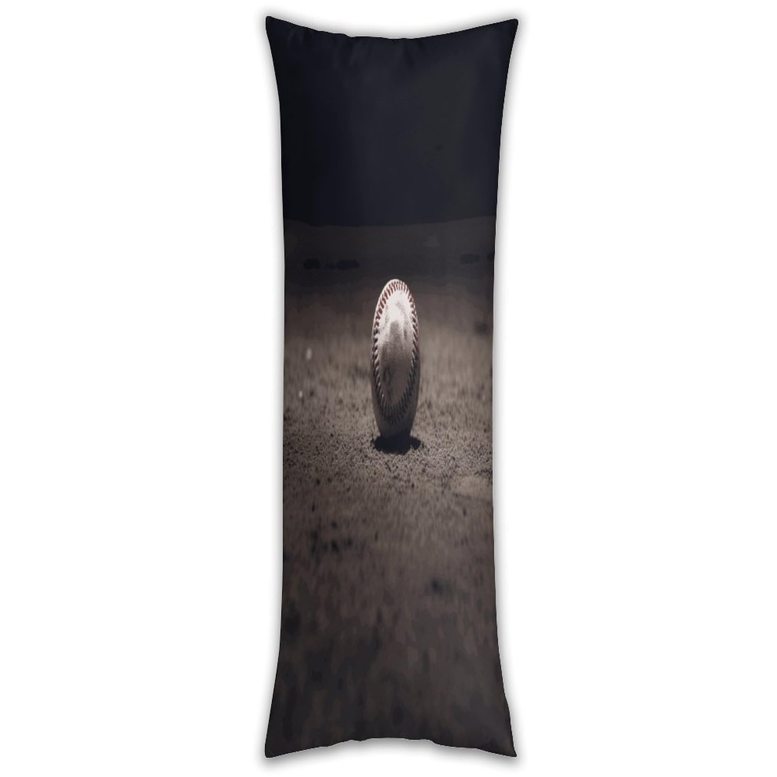 Baseball Pillow Case Breathable Absorb Sweat Long Pillowcover Exquisite Unique Pillow Protector for All Seasons Hot Sleepers Body Pillowcase