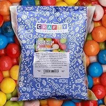 Lightning Bolts Sour-Filled Gumballs for Vending Machine 1 Inch Large Assorted Fruit Chewing Gum 2.4 LB Bulk Refill Sour Double Bubble Gum for Kids