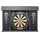 Lieferung ohne Dartboard Dartboaord-Cabinet Arena mit LED - Beleuchtung (Lieferung ohne Dartboard)