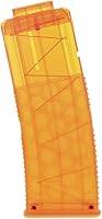 Vista 1 de WORKER 15 cargadores de dardos para Nerf N-Strike Elite Series Honeycomb Hex Curve Soft Bullet Clips Cartucho de munición Clips de dardos (naranja)