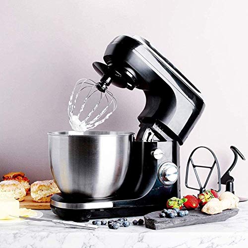 GAOTTINGSD Küchenmaschine Rührgerät Lebensmittel Küchenmaschine, 4L Edelstahl-Rührschüssel, 400W Leistungsfähiger Motor… – Bild 3
