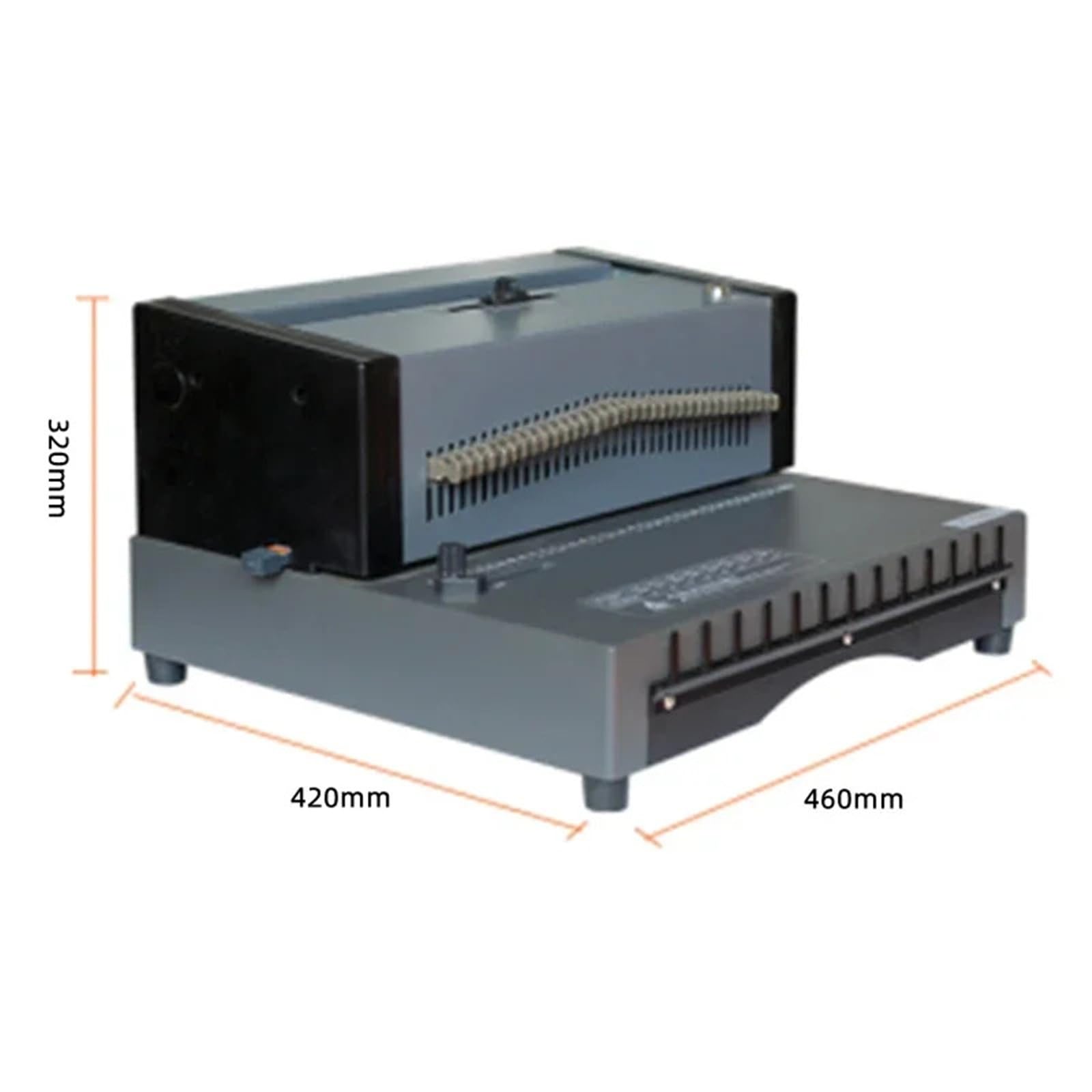 Perforatrice et relieuse électrique à anneaux