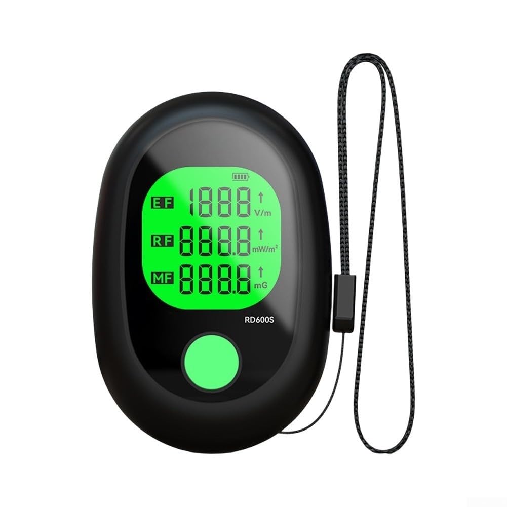 EMF Meter,Rivelatore ricaricabile 3 in 1,Test di radiazione di viaggio