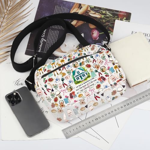 CMNIM Book Inspired Gifts Crossbody Purse Book Literary Shoulder Bag for Movie Fans Gifts2