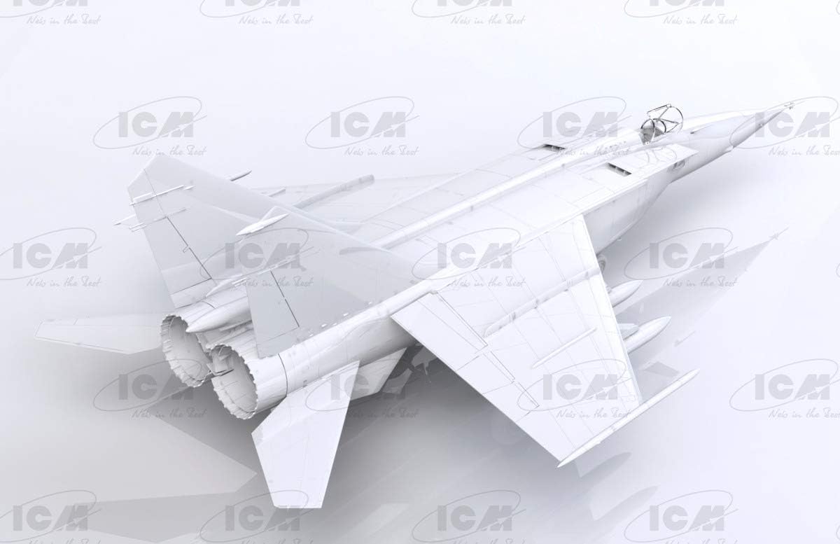 ICM ICM48905 1:48-MiG-25 BM, Soviet Strike Aircraft Black