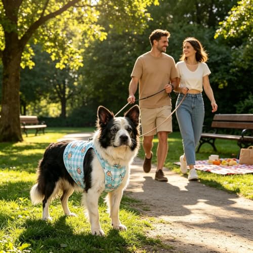 Arnés transpirable con chaleco de refrigeración suave para perro activo 3
