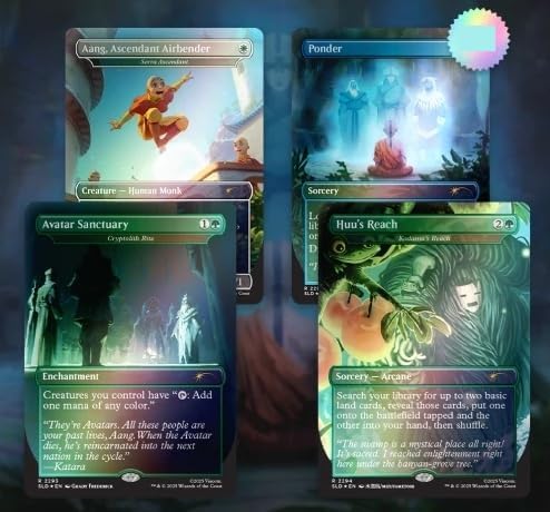 MTG Decks & More Compatible with Avatar: The Last Airbender: MTG Secret Lair x Avatar: The Last Airbender | A Lot to Learn (Foil Edition)