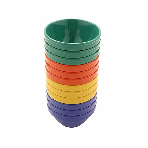 Miniatura 10 de G.E.T. BC-170-DW-EC - Cuenco de melamina para caldo, 8 onzas