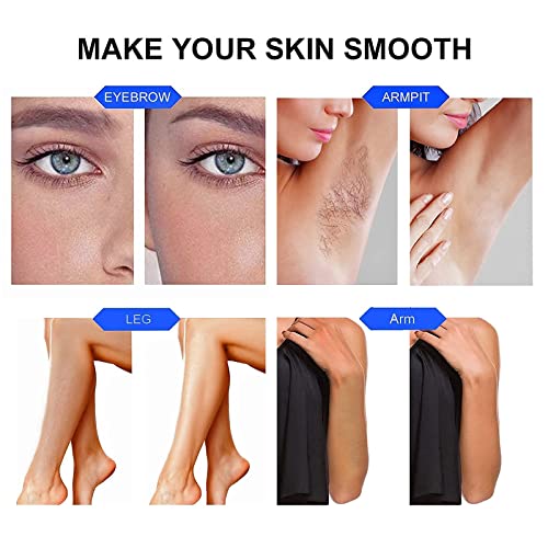 image for kuantin Waxing Kit Heated,Hair Removal Home Wax Warmer with 5 Flavors 