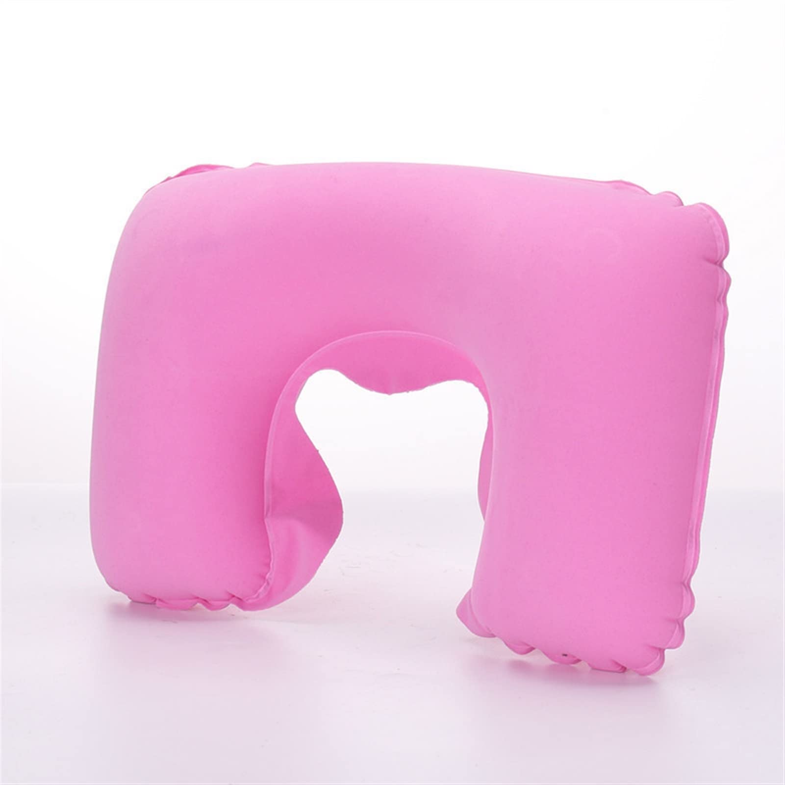 Almohada para el cuello en forma de U Almohada para el cuello inflable funcional Almohada de viaje inflable en forma de U Cojín de aire para el descanso del cuello de la cabeza del automóvil para almo