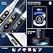 Oral-B iO Series 8 Electric Toothbrush with 2 Replacement Brush Heads and Travel Case, Rechargeable Toothbrush, Black Onyx