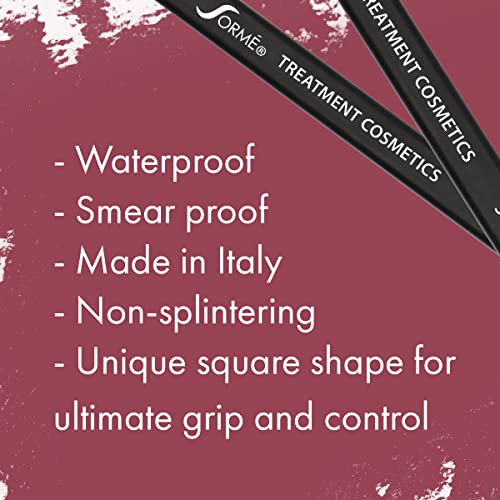 Sorme Waterproof Lip Liner - Non-Splintering Smearproof Lip Liner - Revitalizing With Lecithin, Vitamins C And E #TOP1