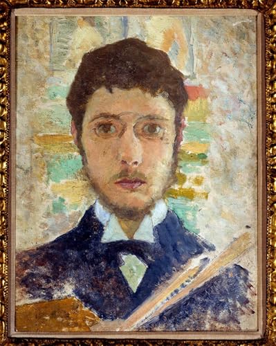 Affiche autoportrait de Pierre Bonnard graffiti impression toile déco 60x90cm