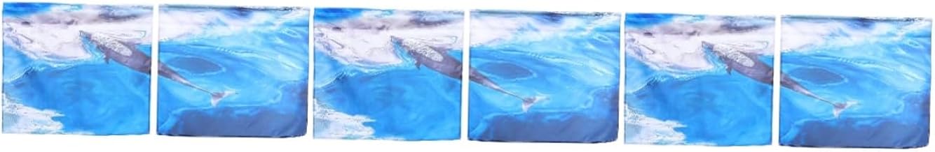 Garneck 6 Peças Cortina De Cozinha Cortinas Transparentes Persianas De Balão Persianas Transparentes Decoração De Casa Sanefas Transparentes Para Janelas Cortinas De Janela Acessório De