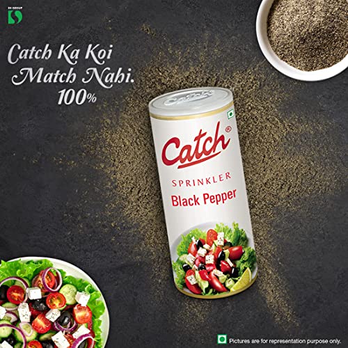Image of Catch Black Pepper Sprinkles, 100g (Pack of 3)