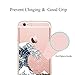 Unov Case Compaitble with iPhone 6s iPhone 6 Case Clear with Design Embossed Pattern Soft TPU Bumper Shock Absorption Slim Protective 4.7 inch (Great Wave)