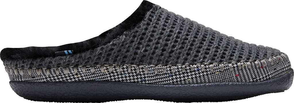 TOMS Women's Ivy Slipper Forged Iron Grey Sweater Knit 12 M