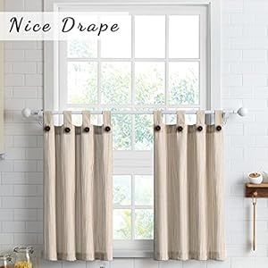 Julyjoy3piececottontiercurtains36incheslongcountrykitchencurtainssettabtopforsmallwindowbathroomfarmhouse56x36linen Urban Country Home Decor July joy 3 piece cotton tier curtains 36 inches long country kitchen curtains set tab top for small window bathroom farmhouse 56 x 36 linen urban country home decor