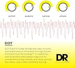 DR Handmade Strings DR DDT : Drop Down Tuning 7 St Ex Heavy Electric Guitar Strings (DDT7-11)