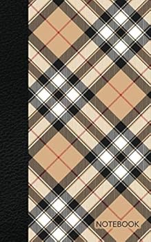 Paperback PRIDE of SCOTLAND TARTAN HAND NOTEBOOK: 120 page hand size (5x8"/ 12.7x20.32cm - almost A5) lined notebook. Ideal for passwords, notes, doodling & planning. Book