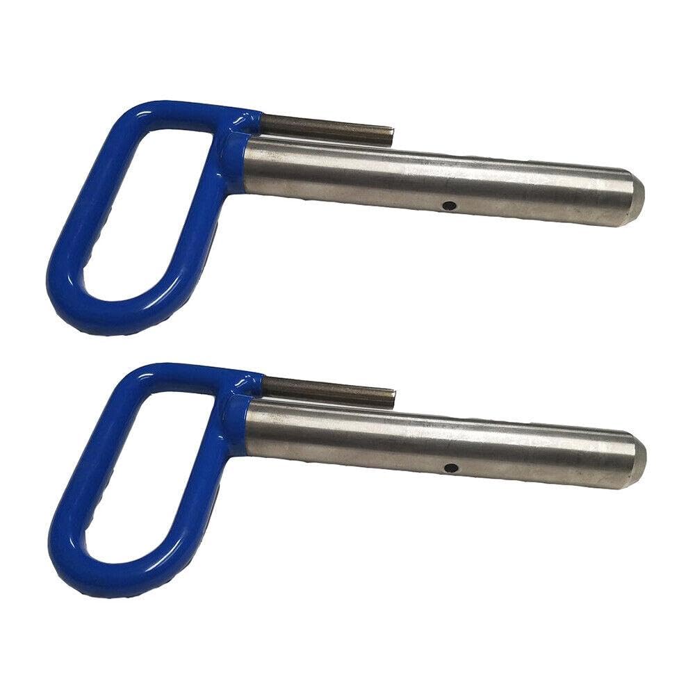 RATION for 2 Pack of Blue Connect Pins fits Meyer Snow Plow 11859 413422 1302047