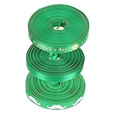 NUOBESTY 3rollos Cintas Decorativas Para Día De San Patricio Ribbons De Yardas Material De Premium Para Manualidades y Decoraciones De Fiesta