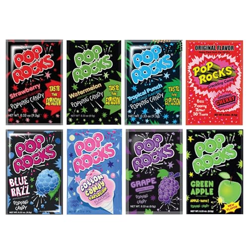 Pack Variado de Dulces Popping Candy 8 Sabores miniatura 1
